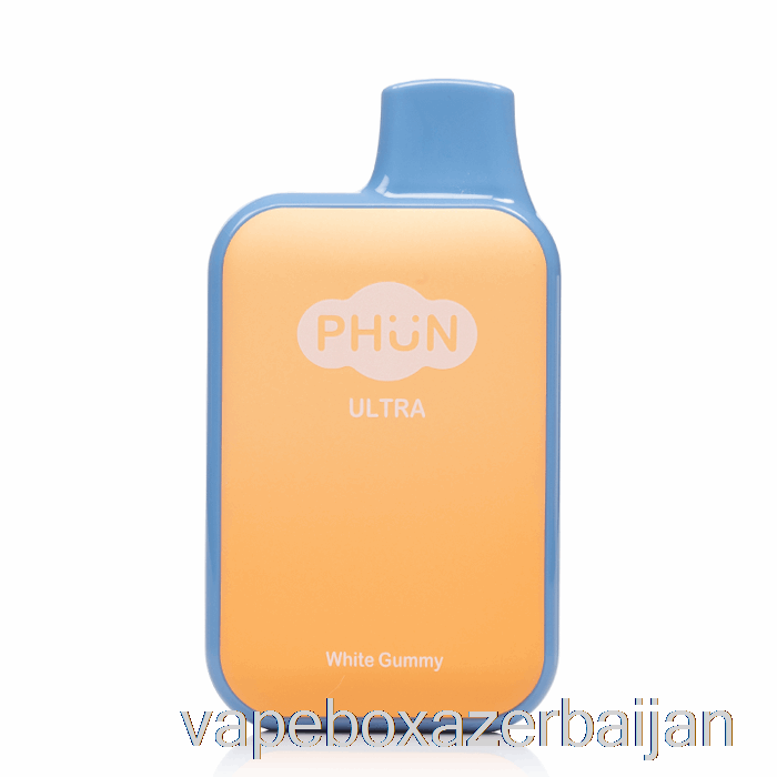 E-Juice Vape Phun Ultra 6000 Disposable White Gummy